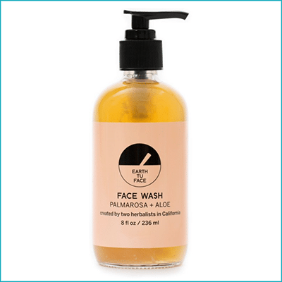 Organic Palmarosa + Aloe Face Wash