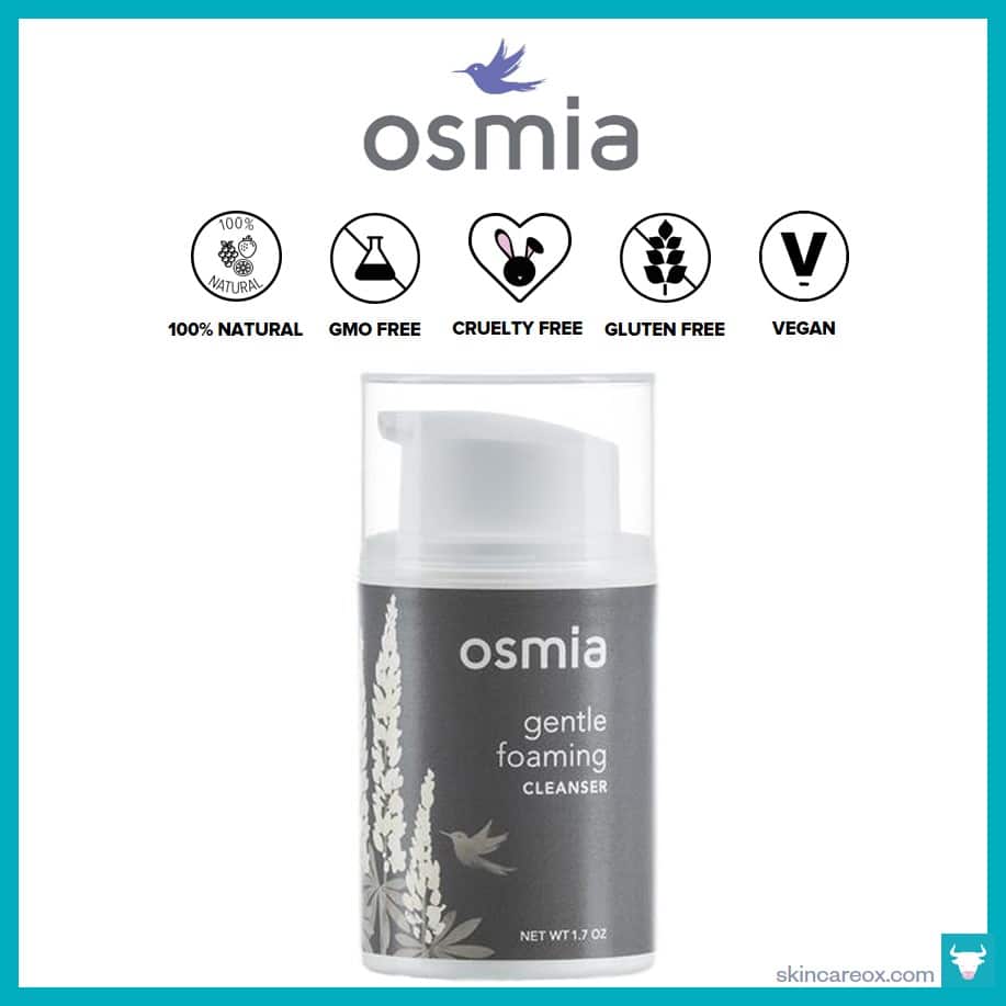 osmia gentle foaming cleanser