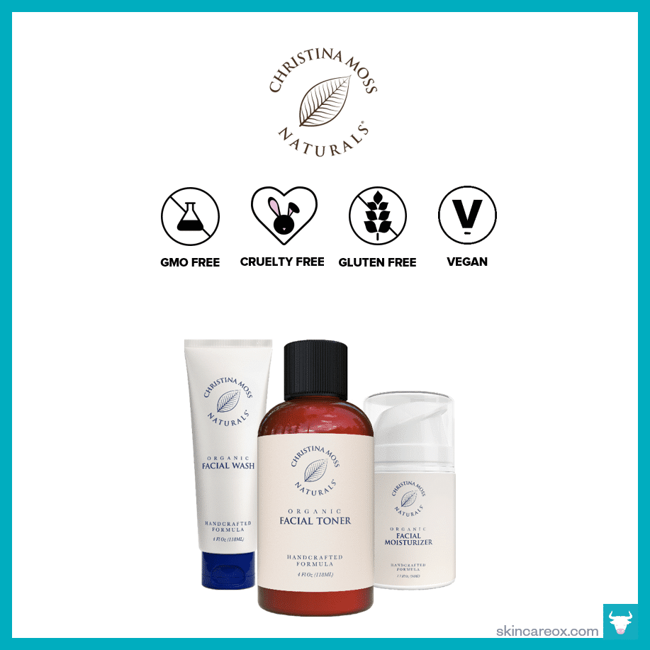 christina moss naturals organic acne face wash