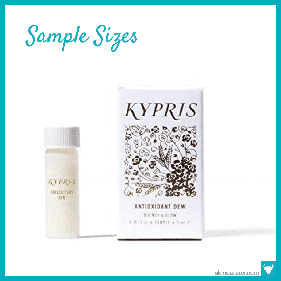Picture of Kypris Antioxidant Dew Sample