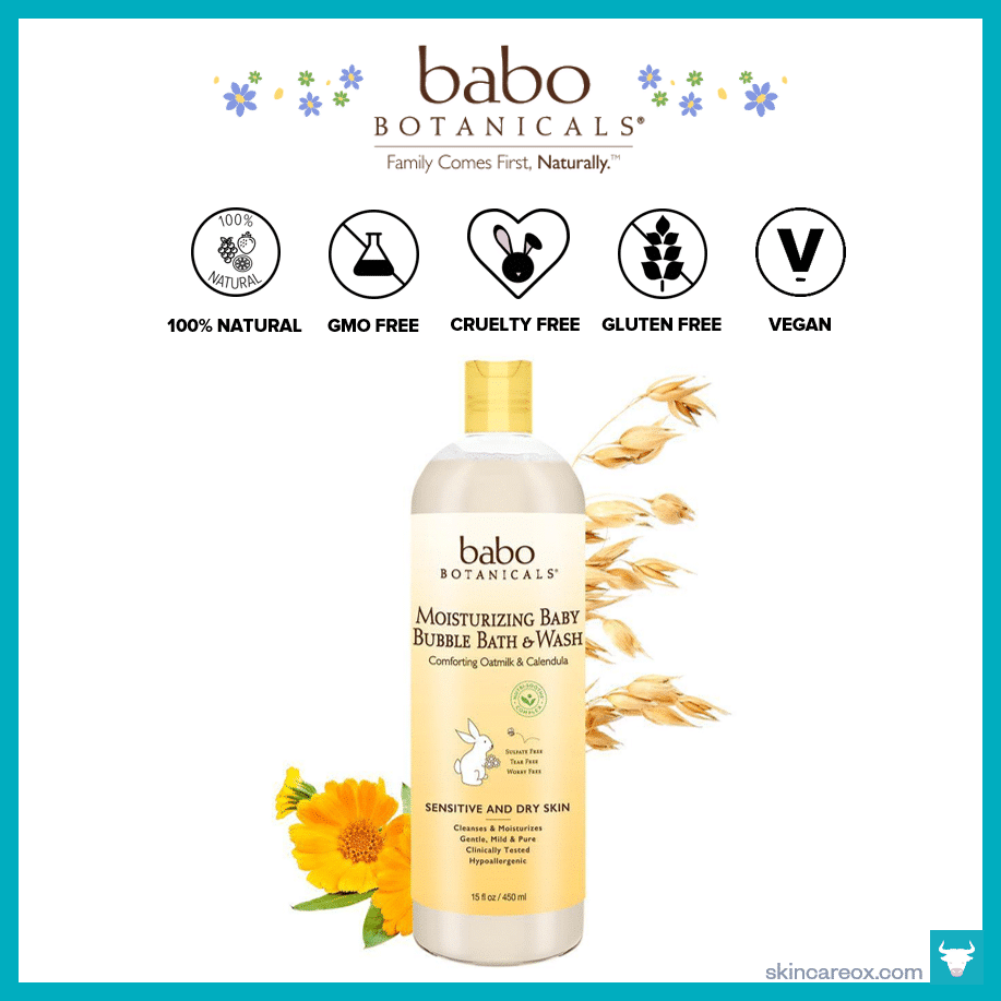 organic baby bubble bath