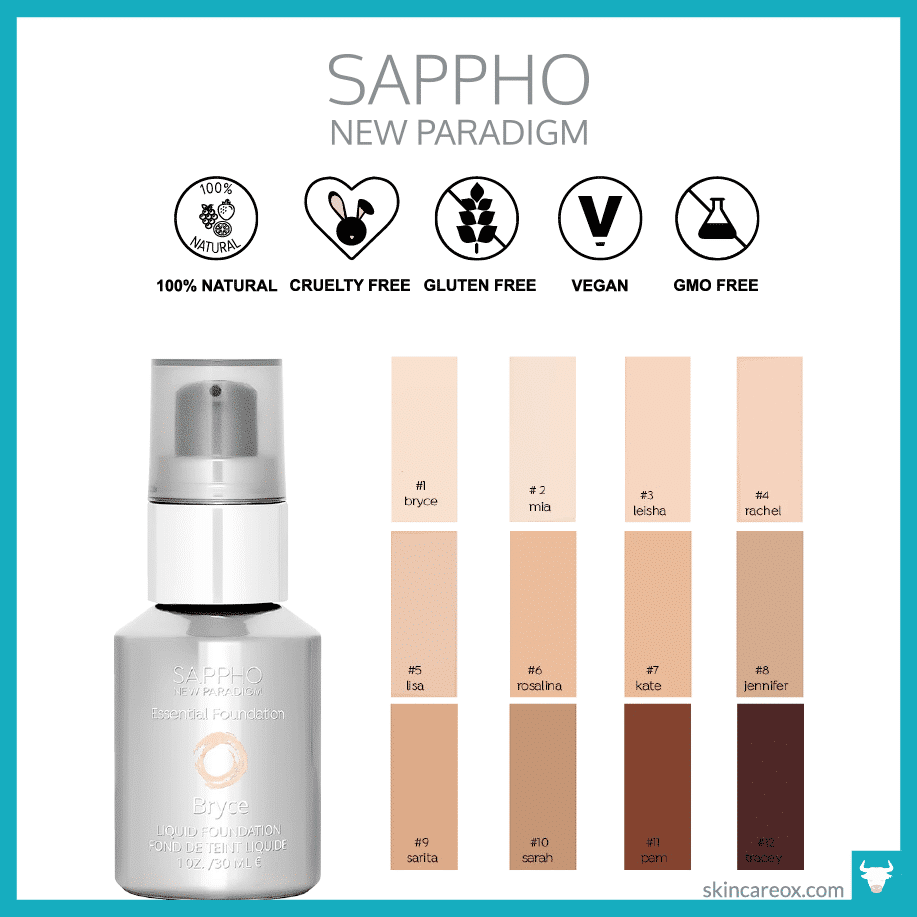 top rated organic foundation