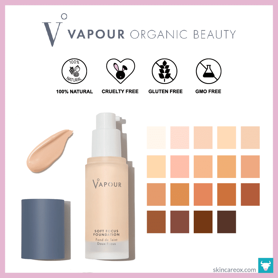 top rated organic foundation