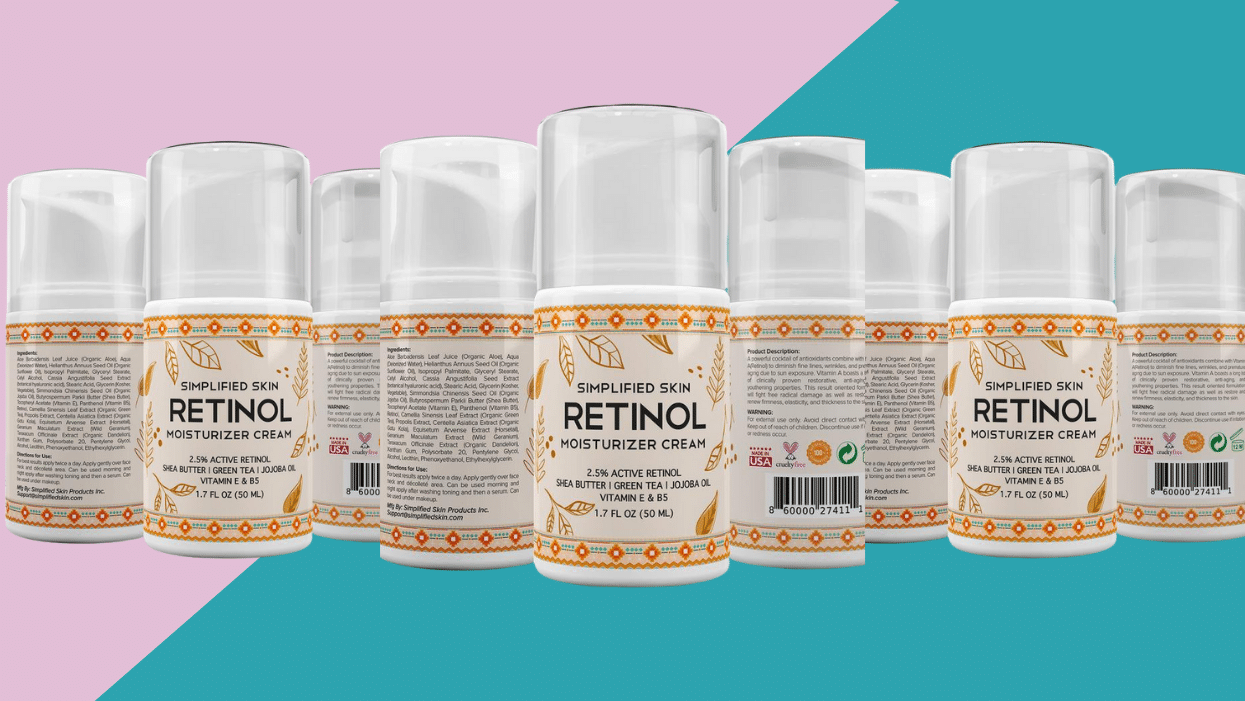 simplified skin retinol cream